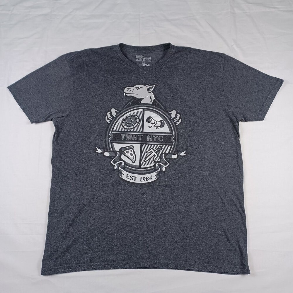 Lootwear Exclusive Men's 2XL Teenage Mutant Ninja Turtles Splinter Gray T-Shirt